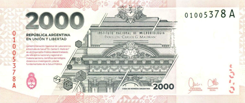 (928) ** PNew (PN368) Argentina - 2000 Pesos (2023)